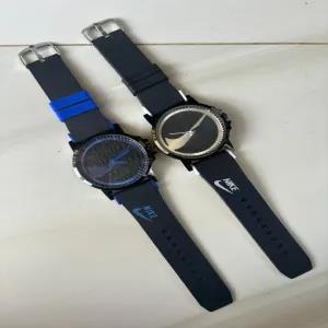 BLACK STRAP AND BLUE FACE BOYS CASUAL WATCH