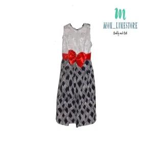 Generic Party Casual Kids Frock Blue