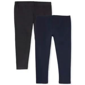 Generic Girls Leggings Multicolor 2-Pack