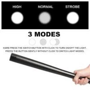 Multi-Purpose Baseball Bat LED Flashlight