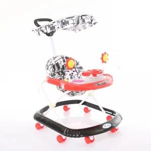 Black Baby Walker Baby Stroller With Hood BW03C