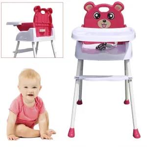 Pink Baby High Feeding Chair (218)