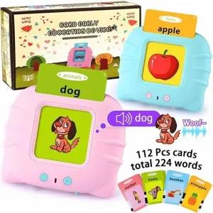 Generic Flash Cards Learning Toy for Speech Therapy & Montessori