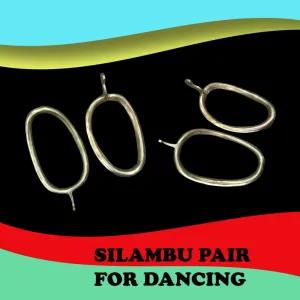 Glow Yellow Silambu Pair Oriental Eastern Dancing()