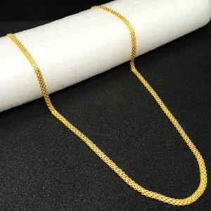 Generic Chain Necklace Gold Color Unisex