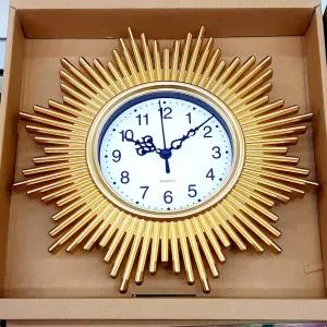 Brown New 9 inch Wall Clock