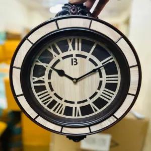 Brown New Home Simple Wall Clock