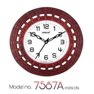 Brown OREVA Wall Clock