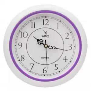 Camy Wall Clock Purple