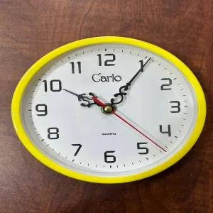 Yellow Wall Clock Kitchen Clocks Wall Living Room Bedroom Ho