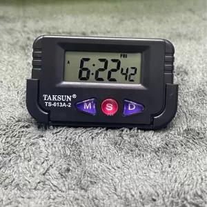 Black Digital Table Car Clock Stopwatch-Date, table clock, table decoration, digital clock, table decor, home