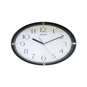 Black SEIKO QHA007J Wall Clock