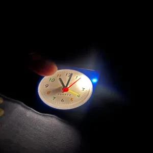 Blue Bed Side Alarm Clock