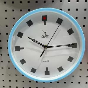 Generic Quartz Wall Clock Light Blue Bedroom Living Room