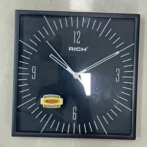Rich Wall Clock Black