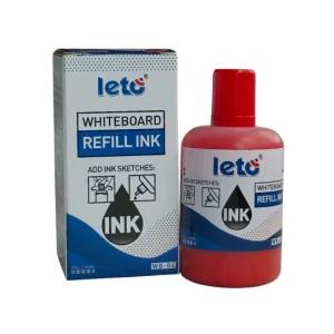 LETO Whiteboard Marker Refill Ink 100ml-Red