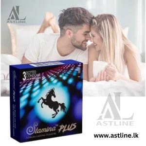 Stamina Plus Delay Dotted Condoms