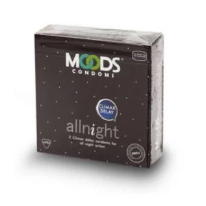 MOODS 3 condoms (All Night - Delay Climax)