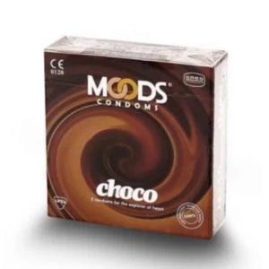 MOODS 3 condoms (Chocolate Flavor)