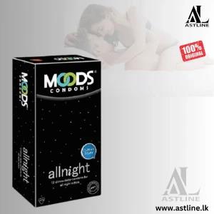 MOODS ALL NIGHT Delay Condom 12Pcs