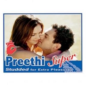 Preethi Super Condoms Super Studded Condoms -15 PCS
