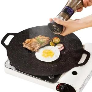 30cm Grill Pan / Korean / Round / Non-Stick / Barbecue