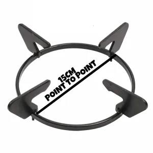 6 Inches Glass Cooker Trivet Pan Support (Round) 6 7 8 Inches