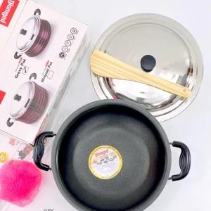 Non-Stick Gravy Pot with Lid Induction - Medium