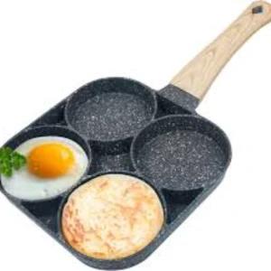 Egg & Hamburger Non-Stick Frying Pan