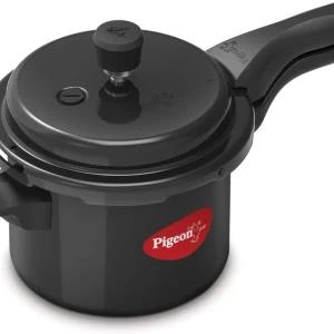 Pigeon Pressure Cooker Hard Anodized - 3 Liters Black