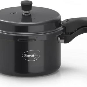 Pigeon Pressure Cooker Hard Anodized 5 Liters Black