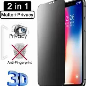 Anti Spy for Oneplus 6t Privacy Tempered glass Full glue Scr