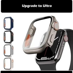 Apple Watch Ultra Look Hard Case w/Tempered Glass