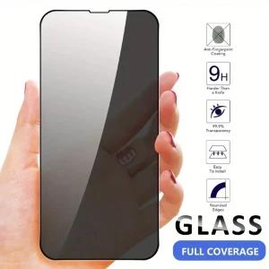 I Phone 14 pro max Anti-Spy Tempered Glass