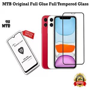 MTB 9H Full Glue Tempered Glass for iPhone X XS 11 Pro