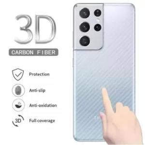 Perfect Samsung A02 / M02 Carbon Fiber Transparent Film Mobi