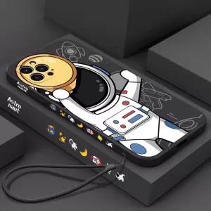 Ultra-thin Watercolor Liquid Silicone Phone Case For iPhone