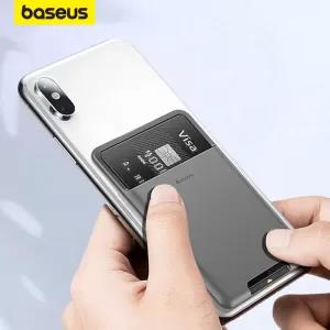 Baseus Genuine Silicone Phone Card Case Cell Phone Back Cove