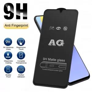 Huawei Y6P Stylish Full Cover Matte Texture Tempered Glass n