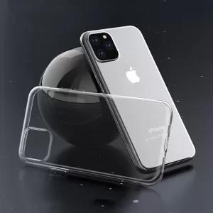 Luxury Plating Square Clear Case on For i Phone 11 Transpare