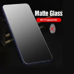 Oppo A9 2020 Stylish Full Cover Matte Texture Tempered Glass