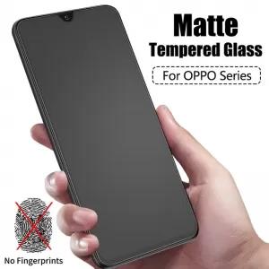 OPPO K5 Full Glue Anti-Fingerprint Matte Tempered Glass for