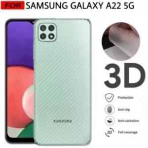 Samsung Galaxy A22 5G Carbon Fiber Protective Back Sticker /