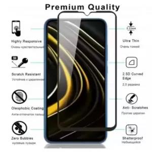 Samsung M12 Screen Protector Full Glue 9D Tempered Glass Ful