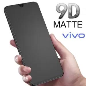Vivo S7e Stylish Full Cover Matte Texture Tempered Glass non