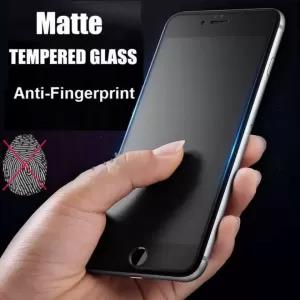Vivo Y20 Stylish Full Cover Matte Texture Tempered Glass non