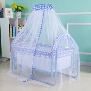 Baby Cot Baby Swinging Crib With Mosquito Net 206B 