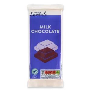 Everyday Essentials Milk Chocolate 100g