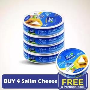 Salim Cheese Triangle 8 Portions 5Pack (5x120g) buy 4 get 1
