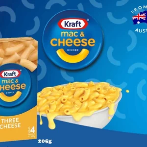 Kraft Mac And Cheese Three Cheese 205g